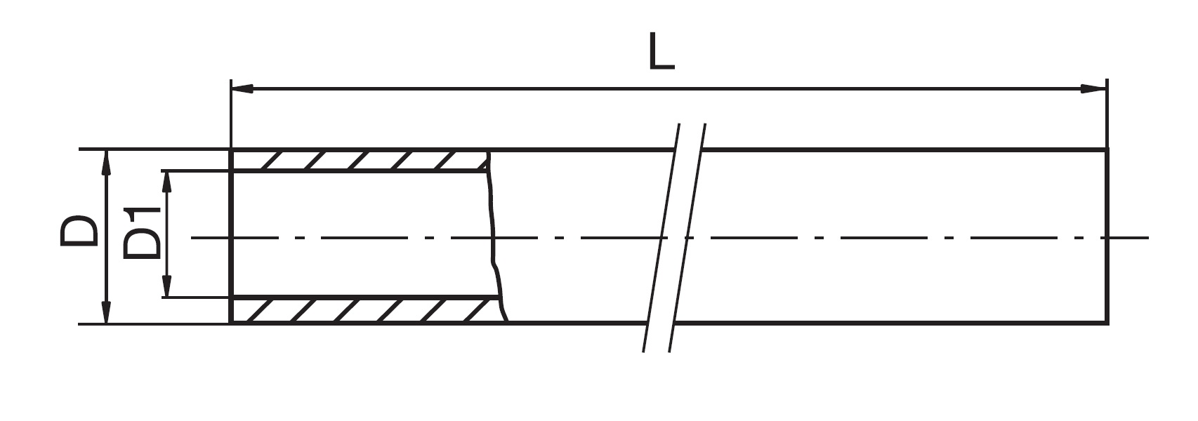 EPDM Pushon Hose, High temperature